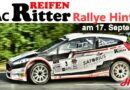 10. ADAC Reifen-Ritter Rallye Hinterland am 17.09.2022