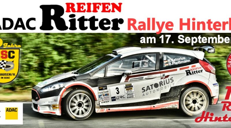 10. ADAC Reifen-Ritter Rallye Hinterland am 17.09.2022