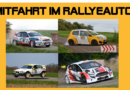 Jetzt mitbieten: Mitfahrt im Rallyeauto beim 1. Autohaus Sindermann Rallyesprint Hünstein am 09. September 2023