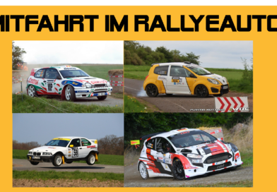 Jetzt mitbieten: Mitfahrt im Rallyeauto beim 1. Autohaus Sindermann Rallyesprint Hünstein am 09. September 2023