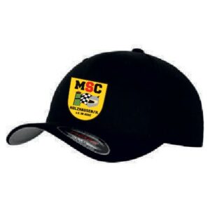 Cap mit gebogenem Schirm und gesticktem Logo
